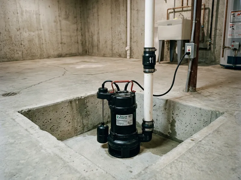 Sump Pump Installation Plumber in Tool, TX